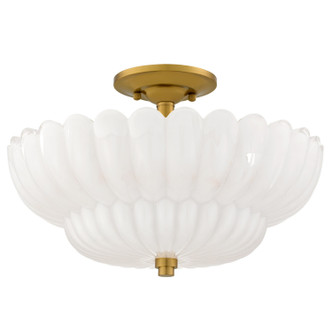 Whitecap Four Light Semi-Flush Mount (WHP1716BRG)