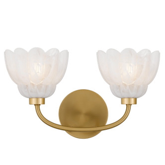 Whitecap Two Light Vanity (WHP8615BRG)