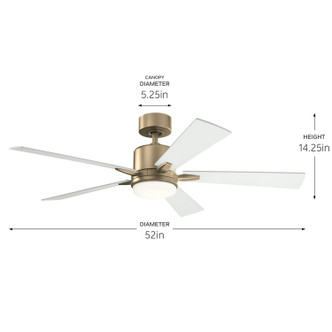 Lucian Elite 52" Ceiling Fan (330000CPZ)