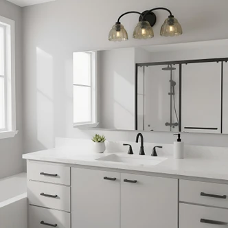 Whitecap Three Light Vanity (WHP8623MC)