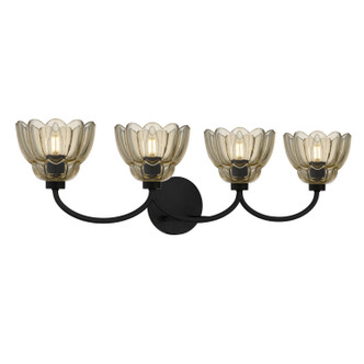 Quoizel - WHP8631MC - Four Light Vanity - Whitecap - Mottled Cocoa