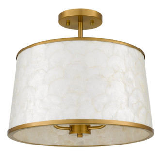 Windley Three Light Semi-Flush Mount (WIND1716BRG)