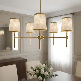 Windley Five Light Chandelier (WIND5032BRG)