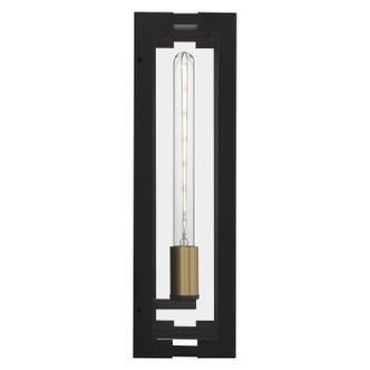 Young One Light Outdoor Wall Lantern (YOUN8407MBK)