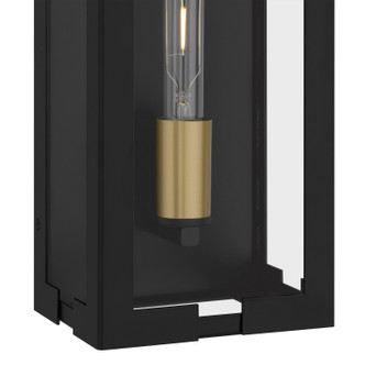 Young One Light Outdoor Wall Lantern (YOUN8407MBK)