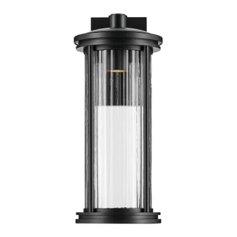 Barras One Light Outdoor Wall Mount (59024BKDS)