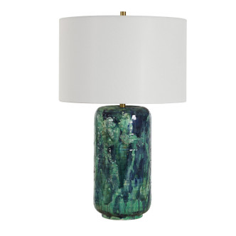 Uttermost - 30679 - One Light Table Lamp - Out Of The Blue - Antique Brass