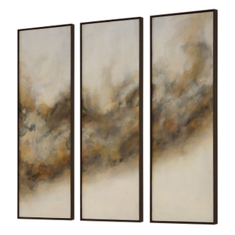 Uttermost - 32489 - Abstract Art - Smoke Break - Dark Rich Walnut