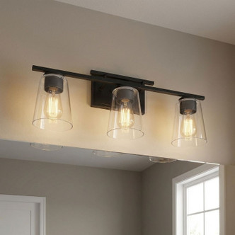 Calhoun Three Light Bath Bar (8-1020-3-BK)