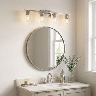 Calhoun Four Light Bathroom Vanity (8-1020-4-SN)