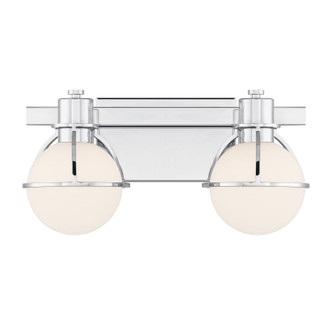 Savoy House - 8-1060-2-11 - Two Light Bathroom Vanity - Pierce - Chrome
