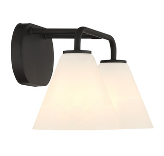 Blair Two Light Bathroom Vanity (8-2988-2-BK)