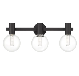 Wright Three Light Bathroom Vanity (8-3076-3-BK)