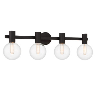Wright Four Light Bathroom Vanity (8-3076-4-BK)