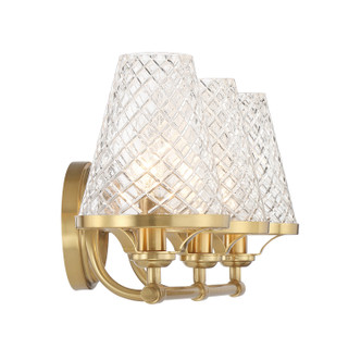 Candler Three Light Bathroom Vanity (8-3596-3-322)