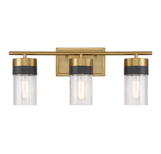 Savoy House - 8-3600-3-322 - Three Light Bathroom Vanity - Brickell - Warm Brass