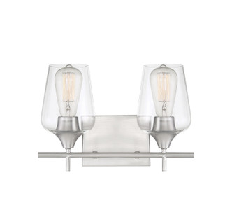 Savoy House - 8-4030-2-SN - Two Light Bath Bar - Octave - Satin Nickel