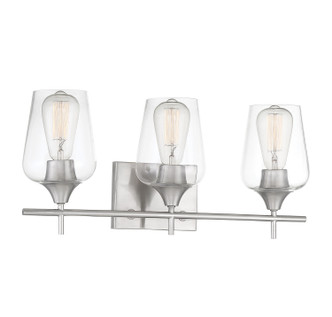 Octave Three Light Bath Bar (8-4030-3-SN)