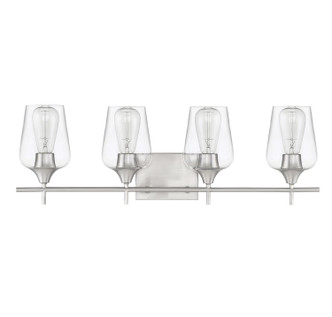Octave Four Light Bath Bar (8-4030-4-SN)