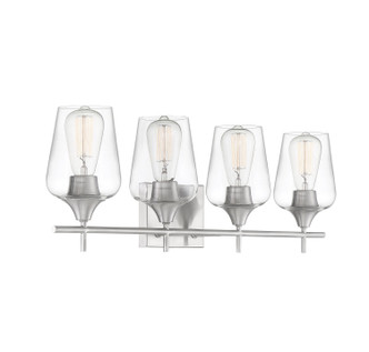Octave Four Light Bath Bar (8-4030-4-SN)