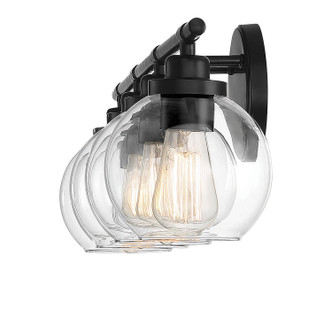 Carson Four Light Bath Bar (8-4050-4-BK)