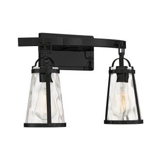 Albany Two Light Bath Bar (8-560-2-BK)
