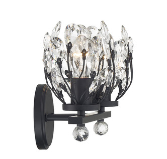 Moreno Two Light Bathroom Vanity (8-6601-2-BK)