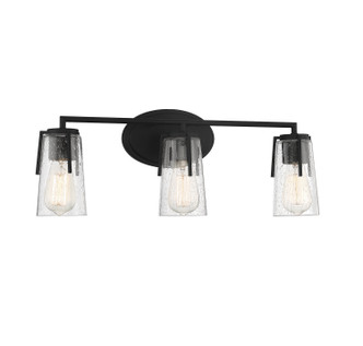 Sacremento Three Light Bath Bar (8-7045-3-BK)