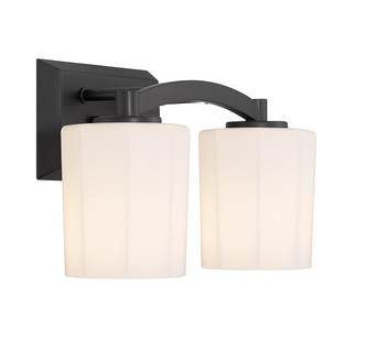 Whitney Two Light Bathroom Vanity (8-7710-2-BK)