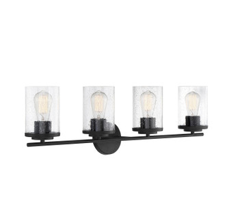 Marshall Four Light Bath Bar (8-8020-4-BK)