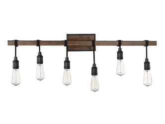 Burgess Six Light Bath Bar (8-993-6-41)