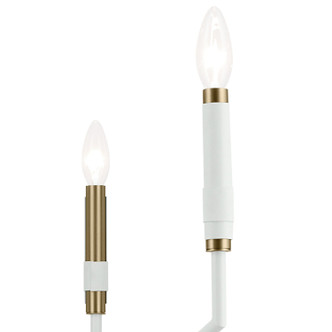 Armand Ten Light Chandelier (52348WH)