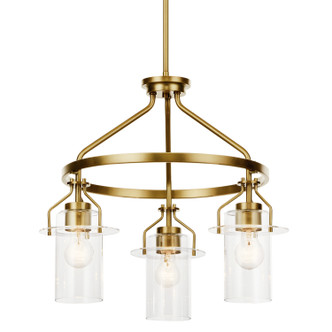 Everett Three Light Chandelier (52377NBR)