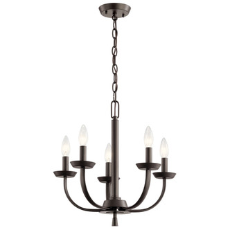 Kichler - 52385OZ - Five Light Chandelier - Kennewick - Olde Bronze