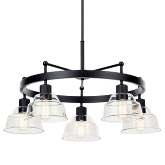 Eastmont Five Light Chandelier (52403BK)