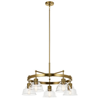 Kichler - 52403BNB - Five Light Chandelier - Eastmont - Brushed Brass