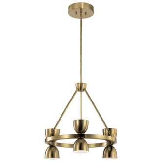 Kichler - 52417BNBLED - LED Chandelier - Baland - Brushed Natural Brass