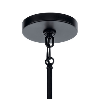 Emmala Six Light Chandelier (52420BK)