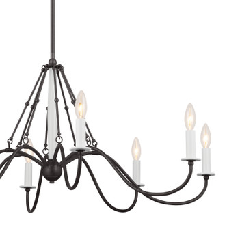 Freesia Eight Light Chandelier (52456AVI)