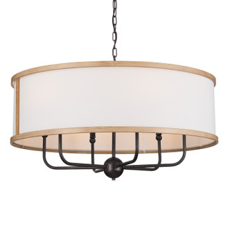 Heddle Six Light Chandelier (52466AVI)
