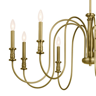 Karthe Nine Light Chandelier (52471NBR)