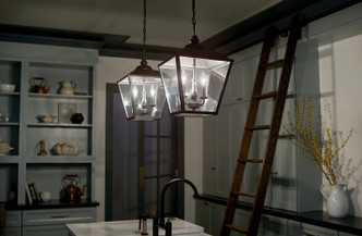 Dame Two Light Pendant (52474BKT)