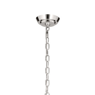 Truby Six Light Chandelier (52480PN)