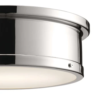 Serca Three Light Flush Mount (52541PN)