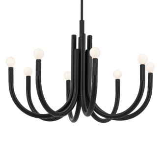 Odensa Eight Light Chandelier (52550BK)