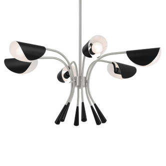 Arcus Six Light Chandelier (52559SN)
