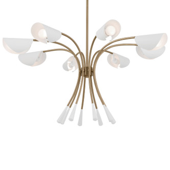 Arcus Eight Light Chandelier (52560CPZWH)