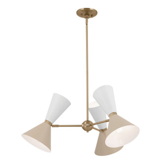 Phix Six Light Chandelier (52565CPZGRG)