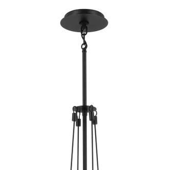 Albers One Light Pendant (52582BK)