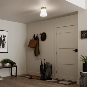 Albers One Light Flush Mount (52585CPZ)